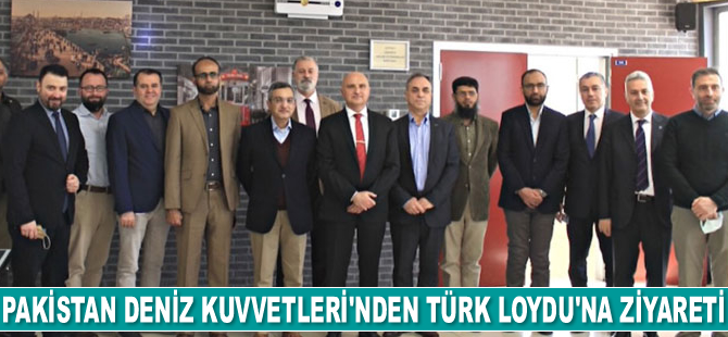 Pakistan Deniz Kuvvetleri Komutanlığı heyeti, Türk Loydu’nu ziyaret etti