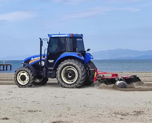 Burhaniye’de plajlar yaza hazırlanıyor
