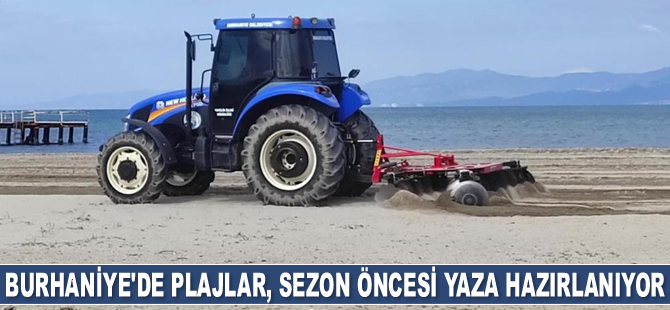 Burhaniye’de plajlar yaza hazırlanıyor