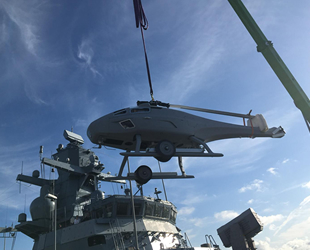 Alman Donanması, VTOL Sea Falcon İHA’larını teslim aldı