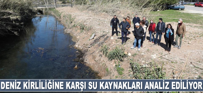 Antalya'da deniz kirliliğine karşı su kaynakları analiz ediliyor