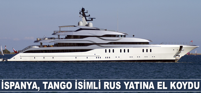 İspanya, Tango isimli Rus yatına el koydu