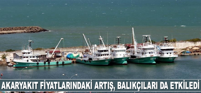 Akaryakıt fiyatlarındaki artış, balıkçıları da etkiledi
