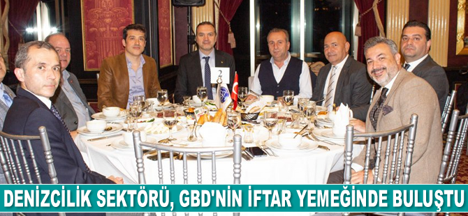 Denizcilik sektörü, Gemi Brokerları Derneği’nin iftar yemeğinde buluştu