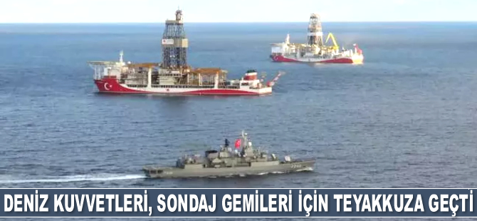 Deniz Kuvvetleri, Karadeniz'deki sondaj gemileri için teyakkuza geçti