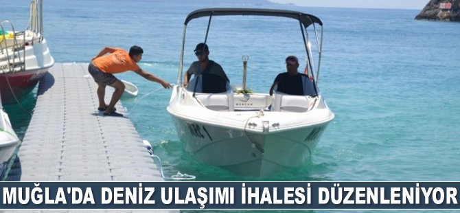 Muğla’da deniz ulaşımı ihalesi düzenleniyor