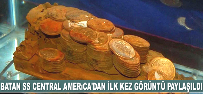 Batan SS Central America gemisinden ilk kez görüntü paylaşıldı