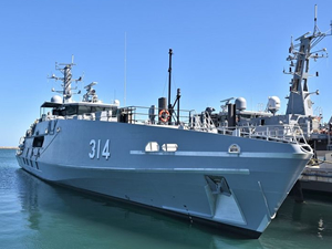 Avustralya, ilk Cape sınıfı karakol botunu teslim aldı