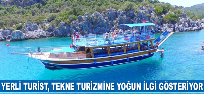 Yerli turist, tekne turizmine yoğun ilgi gösteriyor