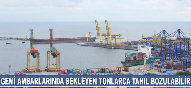 Ukrayna: Karadeniz’de gemi ambarlarında bekleyen 1.25 milyon ton tahıl bozulabilir