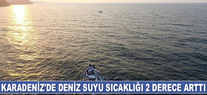 Karadeniz'de deniz suyu sıcaklığı 2 derece arttı