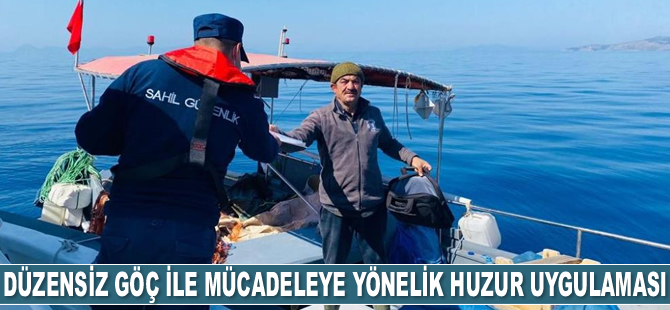 Düzensiz göç ile mücadeleye yönelik huzur uygulaması gerçekleştirildi