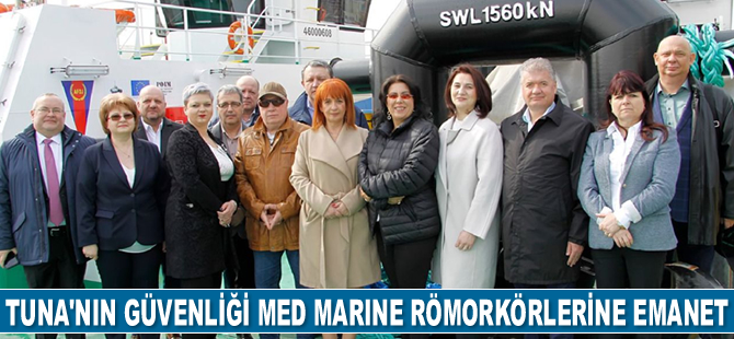 Tuna Nehri’nin güvenliğini Med Marine römorkörleri sağlıyor