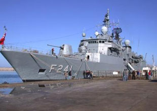 TCG Turgut Reis Fırkateyni'nde 24 saat