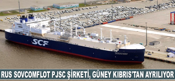 Rus Sovcomflot PJSC şirketi, Güney Kıbrıs’tan ayrılıyor