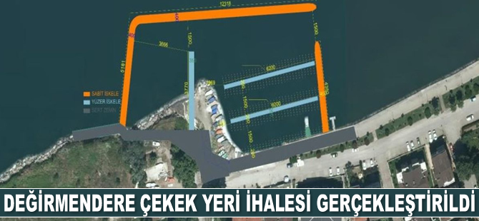 Kocaeli Değirmendere çekek yeri ihalesi gerçekleştirildi