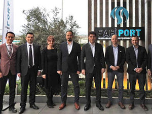 Hapag-Lloyd yöneticileri, Safiport Derince'yi ziyaret etti