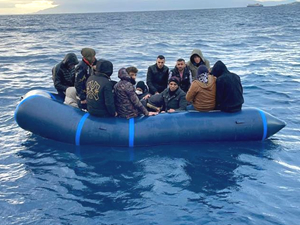 Bodrum’da 46 düzensiz göçmen kurtarıldı