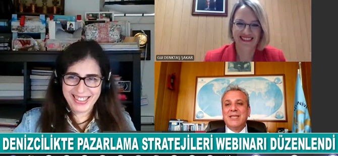DEÜ Denizcilik Fakültesi’nde Denizcilikte Pazarlama Stratejileri webinarı düzenlendi