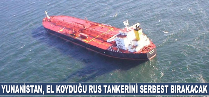 Yunanistan, el koyduğu Pegas isimli Rus tankerini serbest bırakacak