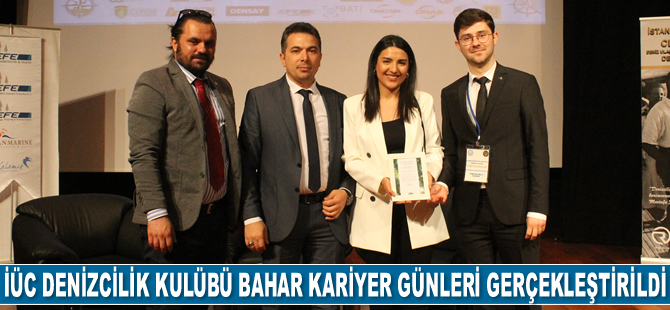İÜC Denizcilik Kulübü Bahar Kariyer Günleri gerçekleştirildi