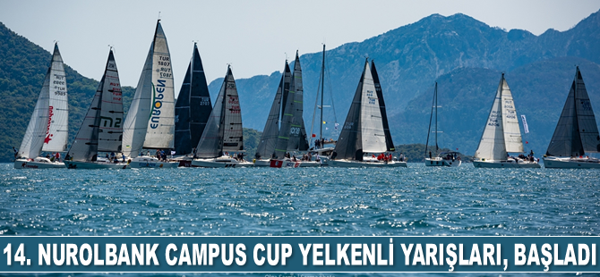 14. Nurolbank Campus Cup Yelkenli Yarışları, Marmaris'te başladı