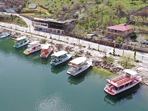 Dicle Baraj Gölü'nde fosil yakıtlı teknelere izin verilmeyecek
