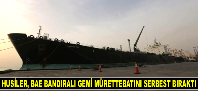 Husiler, alıkoydukları BAE bandıralı Ravabi gemisinin mürettebatını serbest bıraktı