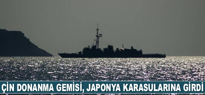 Çin Donanma gemisi, Japonya karasularına girdi