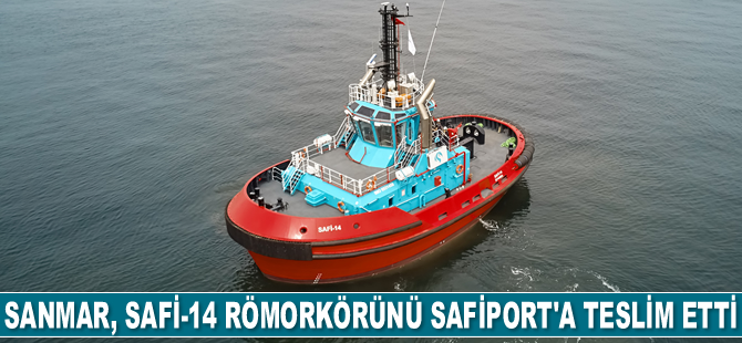 Sanmar Denizcilik, SAFİ-14 römorkörünü Safiport’a teslim etti