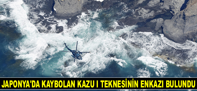 Japonya'da kaybolan Kazu I teknesinin enkazı bulundu