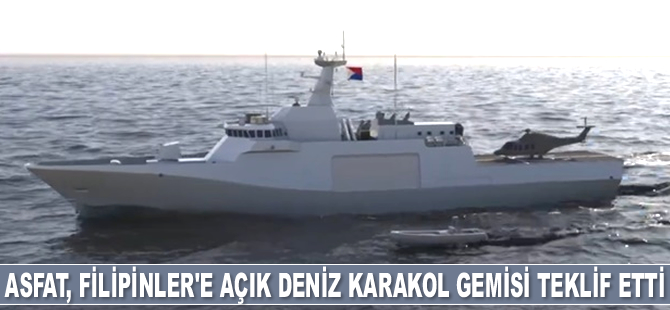 ASFAT, Filipinler’e açık deniz karakol gemisi teklif etti