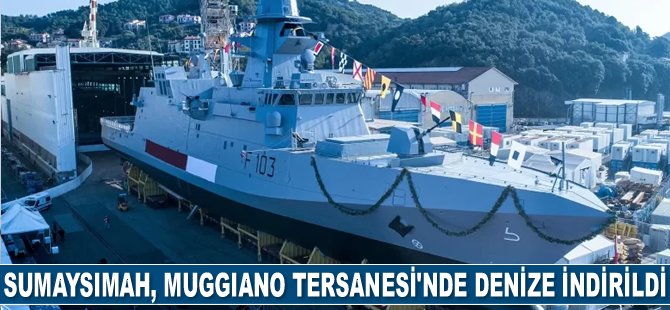 Sumaysimah korveti, Muggiano Tersanesi’nde denize indirildi