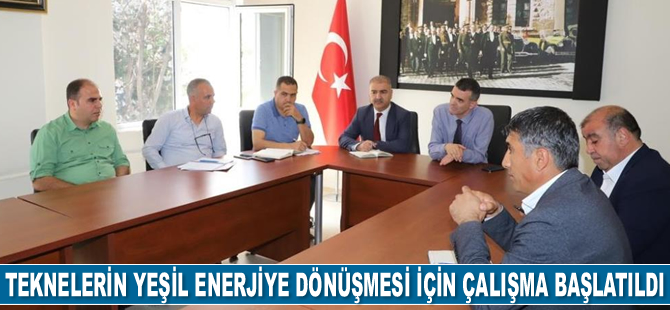 DİSKİ, Eğil’de teknelerin yeşil enerjiye dönüşmesi için çalışma başlattı