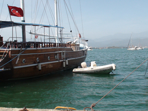 Fethiye'de günlük tekne turu sezonu açıldı