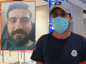 Bali’de balıkçıların kurtardığı Türk kaptan Erhan Seçkal, yurda döndü