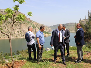 Dicle Baraj Gölü Havza Koruma Planı çalışmaları sürüyor