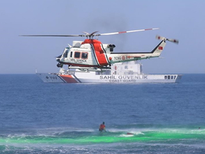 Deniz Aslanı-2022 Arama Kurtarma Davet Tatbikatı'nın fiili bölümü tamamlandı