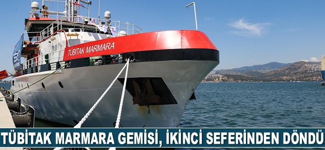 TÜBİTAK Marmara Gemisi, deprem araştırmasının ikinci seferinden döndü