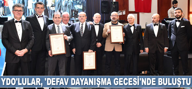 YDO’lular, ‘DEFAV Dayanışma Gecesi’nde buluştu