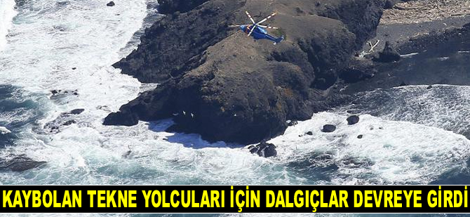 Japonya'da kaybolan tekne yolcuları için satürasyon dalgıçlar devreye girdi