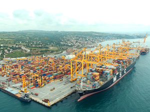 Limanlarda elleçlenen konteyner miktarı arttı