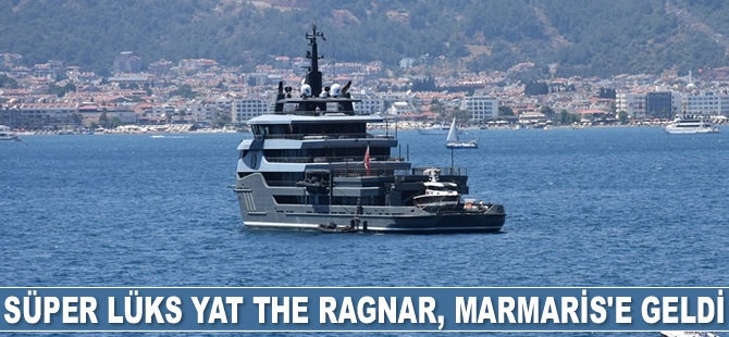Süper lüks yatlar The Ragnar ve Aurora, Marmaris'e geldi