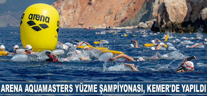 15.Uluslararası Arena Aquamasters Yüzme Şampiyonası, Kemer’de gerçekleştirildi