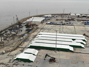 Karadeniz gazının karaya çıkartılma çalışmaları sürüyor