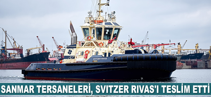 Sanmar Tersaneleri, Svitzer Rivas’ı teslim etti