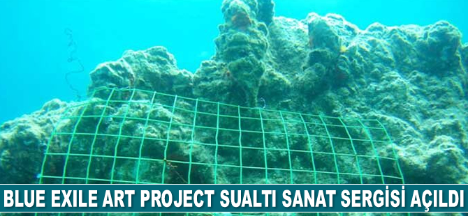 Bodrum’da Blue Exile Art Project Sualtı Sanat Sergisi açıldı