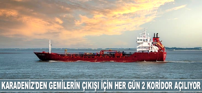 Rusya: Karadeniz ve Azak Denizi'nden gemilerin çıkışı için her gün iki koridor açıyoruz