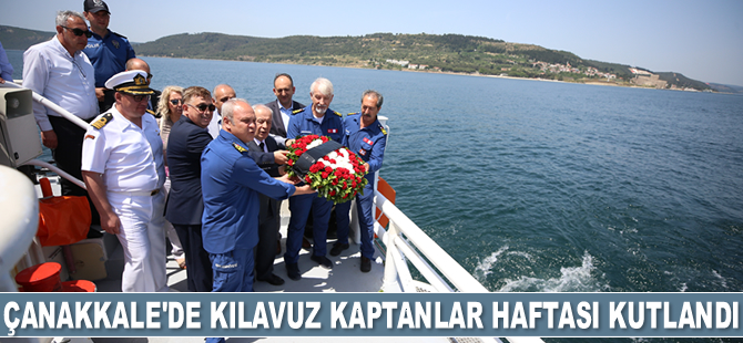 Çanakkale'de Kılavuz Kaptanlar Haftası kutlandı