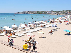 Didim'in plajları mavi bayraklarla taçlandı